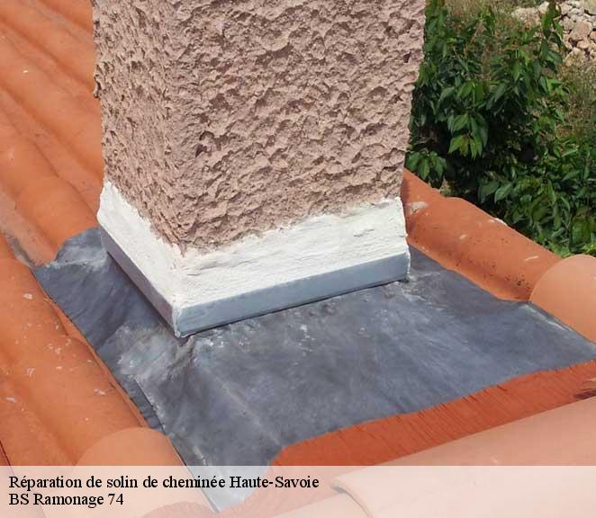 Réparation de solin de cheminée Haute-Savoie 